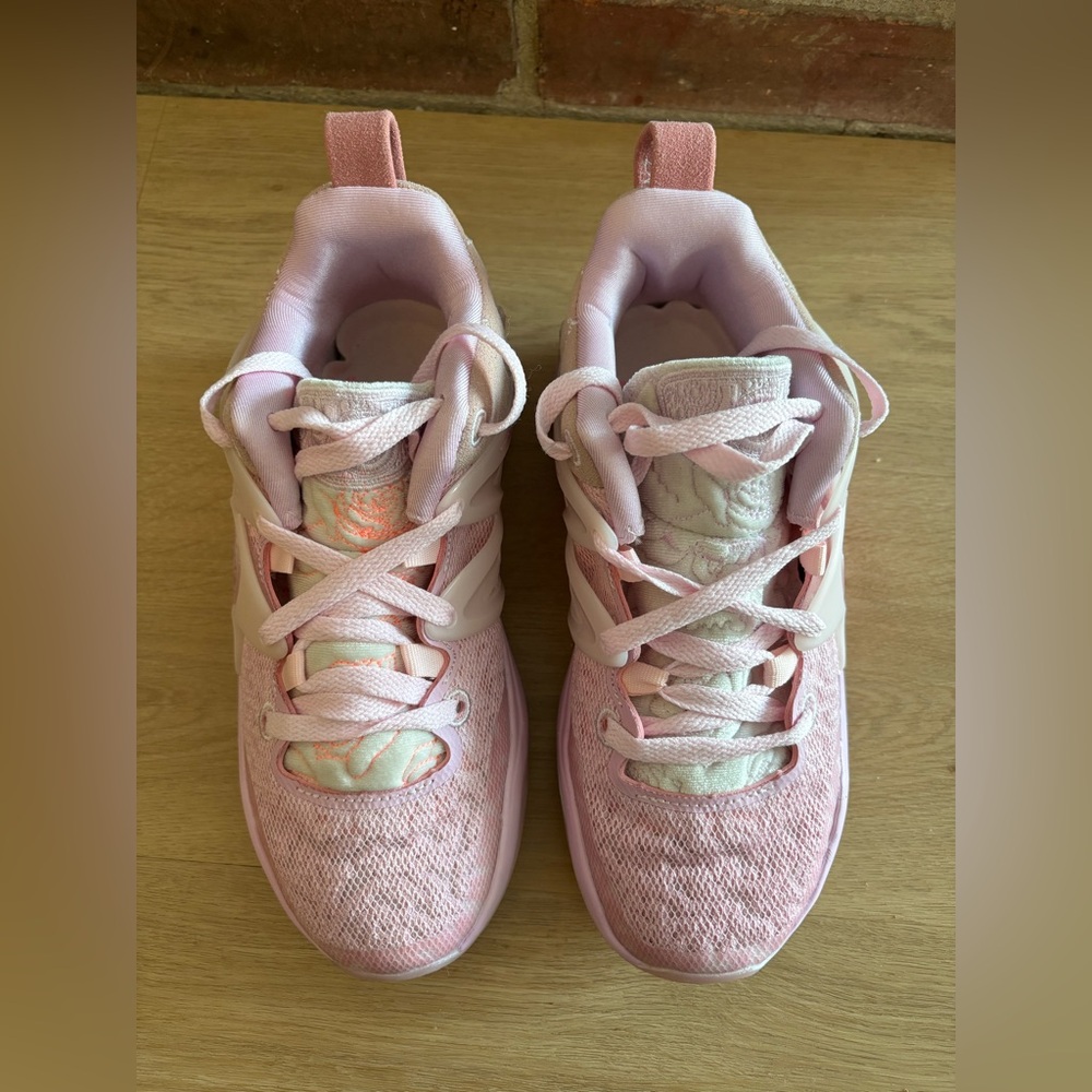 NIKE KD 15 NRG Low Basketball Shoes Mens Size 7Aunt Pearl Pink - Picture 2 of 10